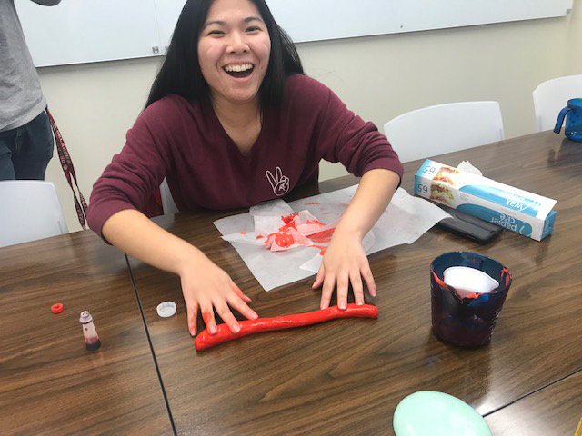 Slime night was a success! Hope to see everyone at the next meeting.