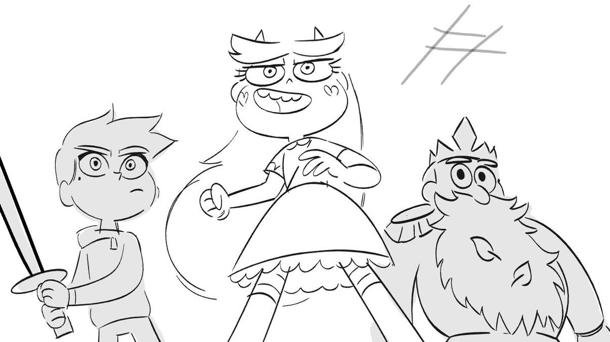 HOW'D YOU LIKE THE SEASON 4 PREMIERE?! It feels like forever since I worked on any of these episodes- here are some of my favorite clean up poses I did! (Boards by Amelia Lorenz, Kenny Pittenger, and Maddie Florez) #svtfoe 