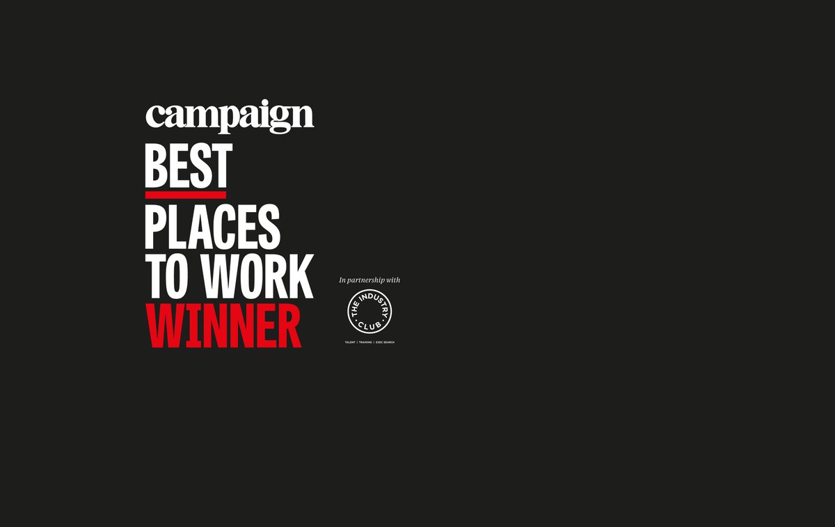 We are very proud to have been ranked #34 in <a href="/Campaignmag/">Campaign</a>'s Best Places to Work For list 2019! #CroudandProud <a href="/IndustryClub/">The Industry Club</a> croud.com/blog/croud/cro…