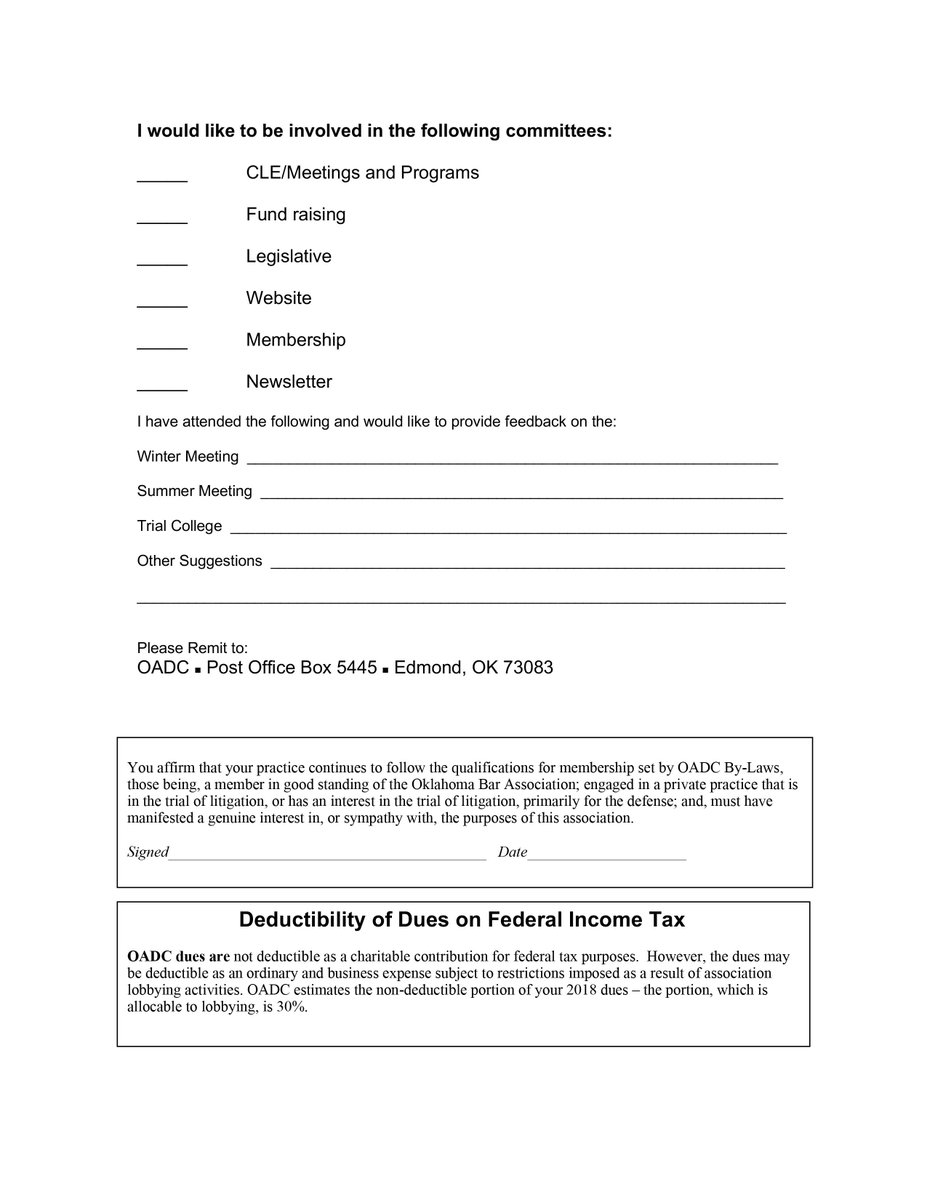 OADC members – we invite you to download your renewal form or request a copy from our director, Skoshi Heron by emailing skoshi@gobaker.com. Submit it today! goo.gl/yhyQdi #OADC