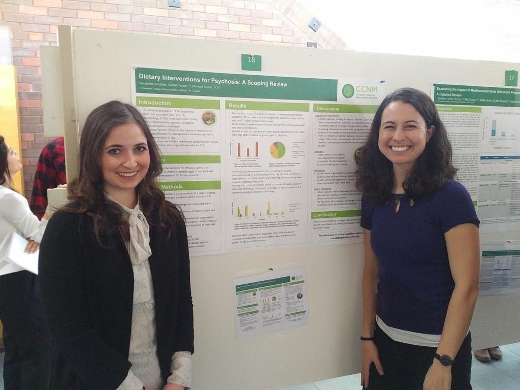MoniqueAucoinND's tweet image. Enjoying #CCNMResearchDay sharing research on diet and psychosis! #mentalhealth #ccnmlife @myCCNMResearch @myccnm