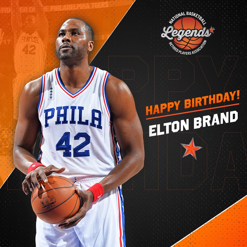 Happy Birthday to 2x  GM and Elton Brand!! 