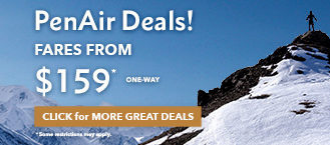 #PenAir deals starting at $159. Book early! ow.ly/pV8Q30o0ght