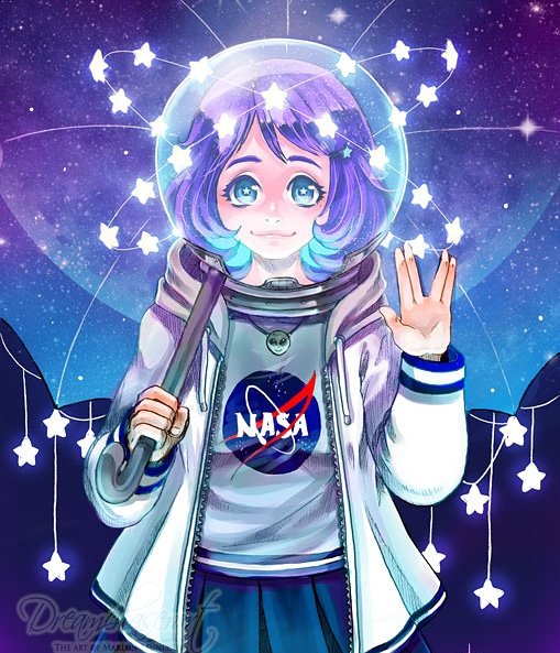 Space Astronaut Anime Girl Earth 3840x2160, space anime girl HD wallpaper |  Pxfuel