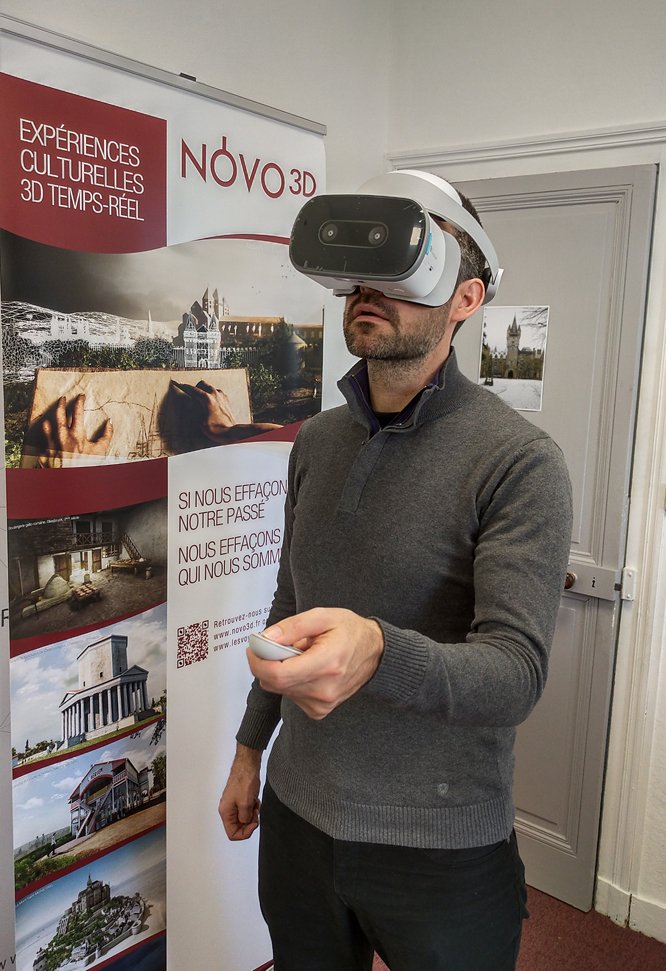 A <a href="/Novo3d/">Novo3d</a>, nous sommes convaincus que les casques de réalité virtuelle autonomes sont la réponse ad hoc aux freins de l'adoption de cette technologie par le grand public. Un grand merci <a href="/lenovofr/">Lenovo France</a> pour nous avoir envoyé un exemplaire de leur Mirage SOLO ! #VR