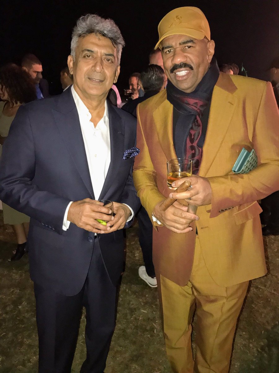 An interesting evening with Steve Harvey 👍 he is amazing