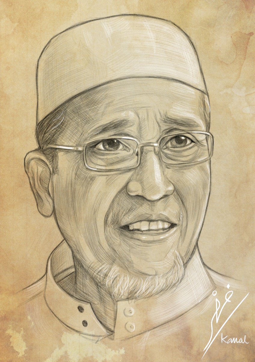 Fihrilkamal's tweet photo. Alhamdulillah, selesai juga lukisan digital karyaku, Potrait dari KH. Masbuhin Faqih, pengasuh PP. Mambaus Sholihin, Suci, Gresik.
Dilukis menggunakan aplikasi Artflow dan @samsungID  Galaxy Tab A with S-Pen.
#WithGalaxy 
@Mambaussholihin @AlfikrahM @rizalmubit @zaind_ah https://t.co/SrE2cDolDy