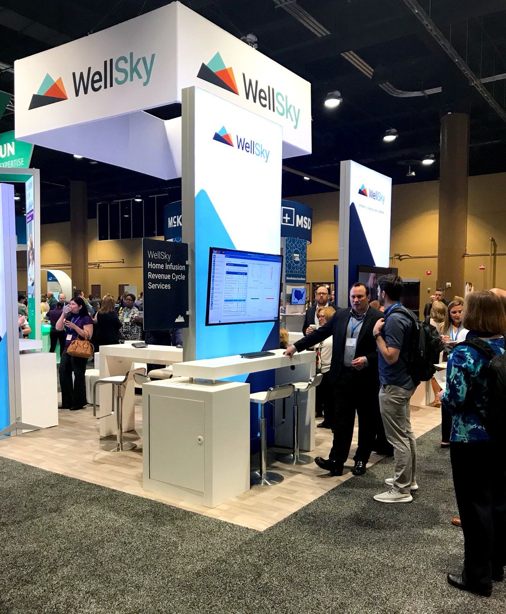 WellSkyHome's tweet image. Our team is at #NHIA19 in Orlando supporting home infusion and speciality pharmacy providers.

Stop by booth #311 to connect with us, and enter our raffle for a chance to win an iPad mini! 

@TWNHIA #AC19