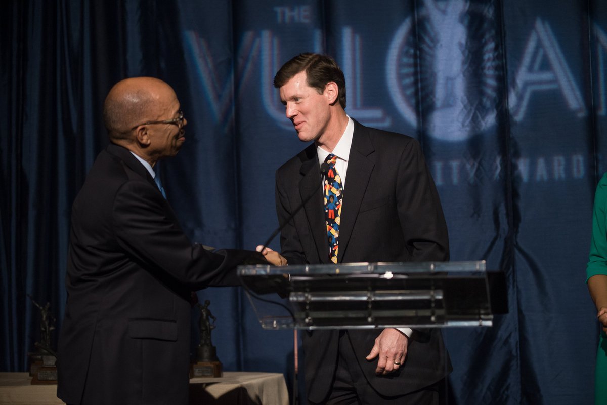 VisitVulcan's tweet photo. The Servant Leadership Award is presented to someone for showing selfless service to others in the Birmingham area. To make a nomination for The Vulcans 2019, visit https://t.co/24PZXmzQtn https://t.co/r4kML4ZWn4