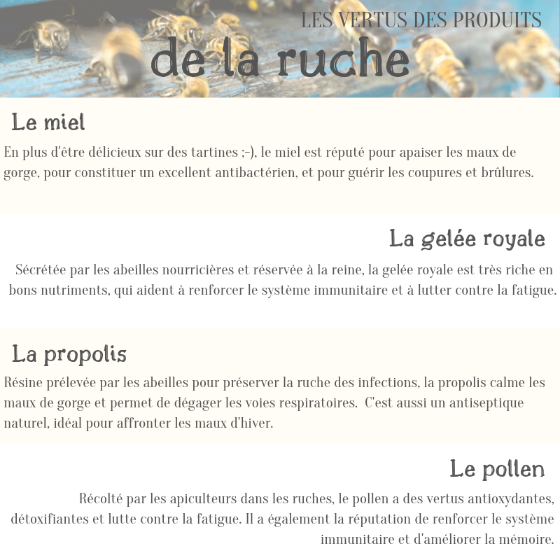 Les produits de la ruche sont une vraie merveille pour notre santé... merci les abeilles 🐝🐝🐝
Nos produits à la Gelée Royale 👉 buff.ly/2SG4nQc