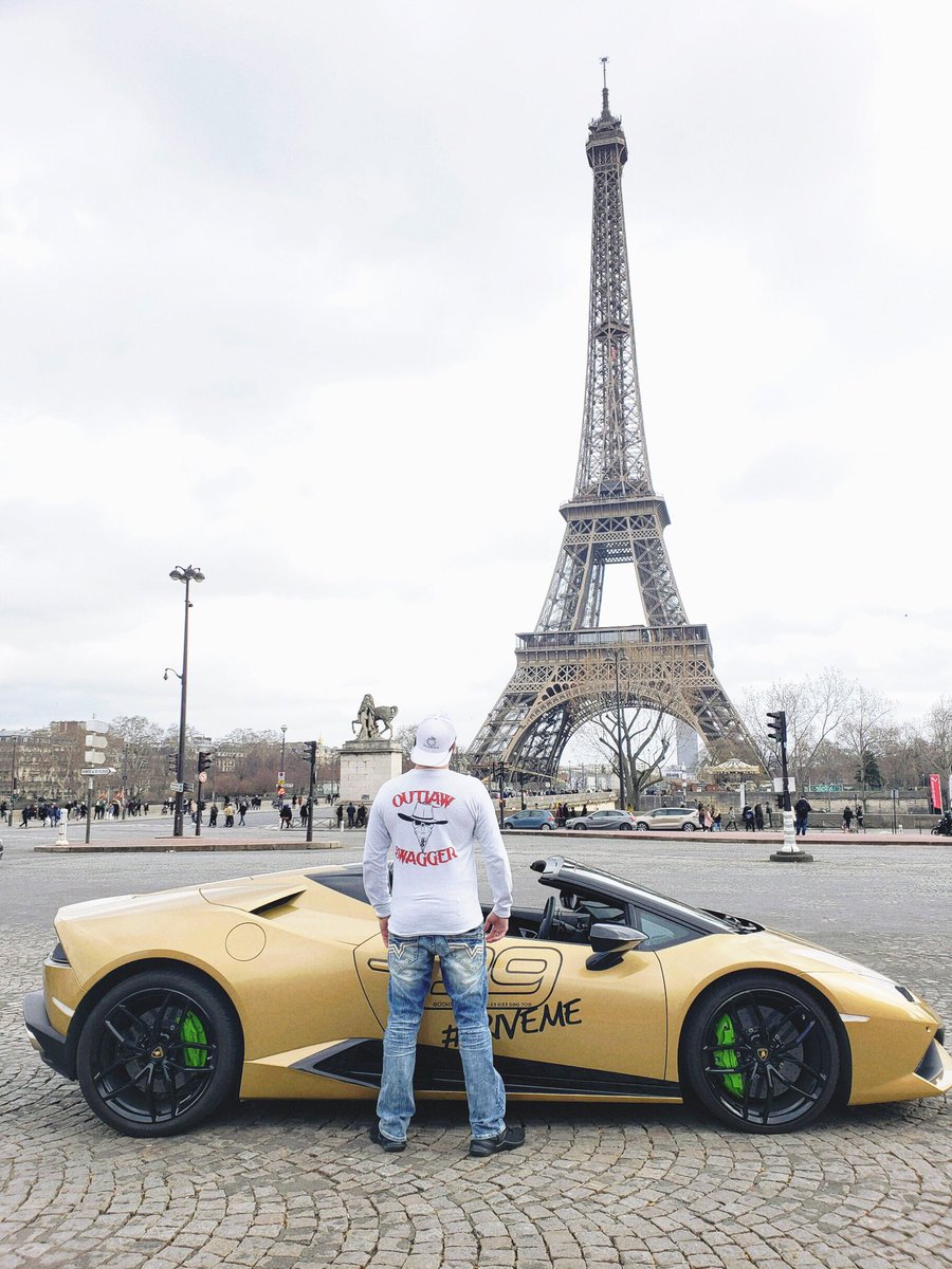 Our boy Kaleb Koon doing some welding “burning rods” in Paris! #OUTLAWSWAGGER