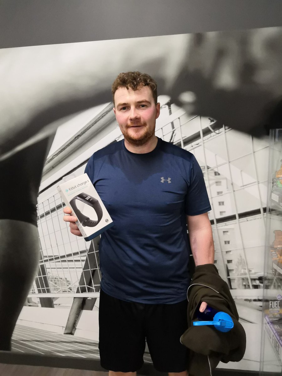 F4LCambuslang's tweet photo. Congratulations to Danny who won our competition and bagged himself a Fitbit! Well done Danny! 😁https://t.co/jYPkws6XZe https://t.co/LYxvCkqxAk