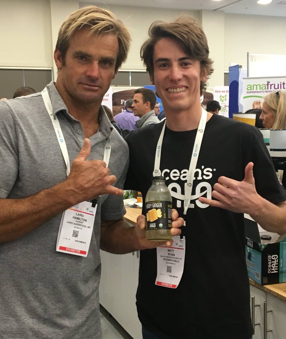 It was a pleasure meeting <a href="/LairdLife/">Laird Hamilton</a> and introducing him to our NEW Deep-sea Water Drinks. 

Thank you Expo West for a fun and productive show! 

We're confident that our drinks will be in stores near YOU soon!