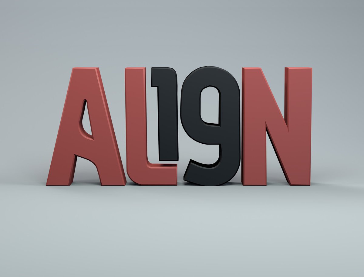 designsflr's tweet image. #AL19N @UWLGD @ALIGN_19  3D poster, C4D 💪🏽