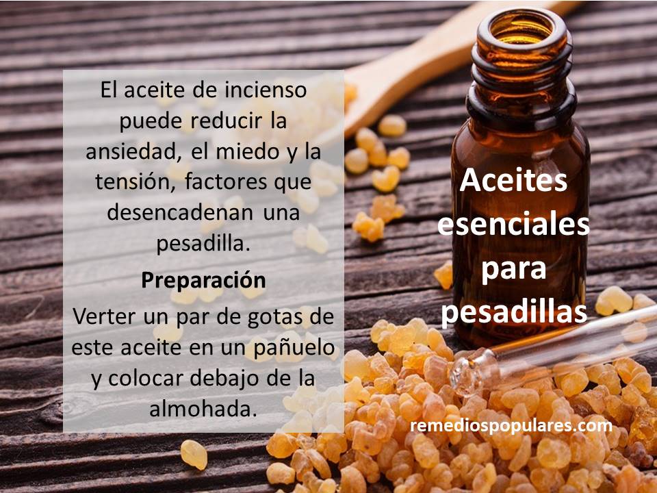 ¿Sufres de pesadillas o temores nocturnos?  Conoce cuáles aceites esenciales ayudan a relajarse antes de dormir lo que evita, en gran medida, la aparición de estos: remediospopulares.com/aceites-esenci…