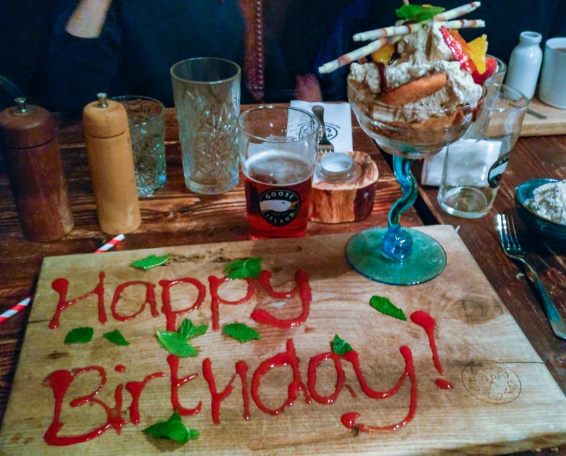 Nice family meal out at the <a href="/HunlokeArms/">The Hunloke Arms</a> for my birthday. #lovechesterfield