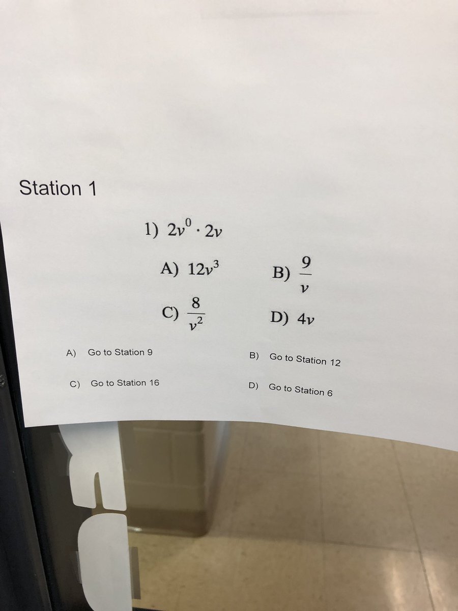 AtteaJigsaw's tweet photo. Students played Around the World with Exponents today in Mrs. Sandiford’s class. We had to use our problem solving skills and attend to precision to make sure we made it to every station. @AtteaSchool #WeareD34 https://t.co/Qo4xP4XWIq
