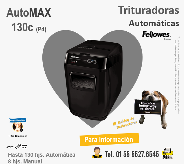 fellowesventas's tweet photo. ❤️#Tituradora de Papel completamente Automática #Fellowes #Automax #130c de manera continua hasta 130 hjs y 8 hjs manual🗑️📎💳
👍🏼La mejor experiencia de Trituración de #documentos✨☎️0155 55276545
Envíos a todo 🇲🇽 #FellowesMx #FellowesBrands #Oficina #Protección #FelizLunes https://t.co/eLm0kaWTXT