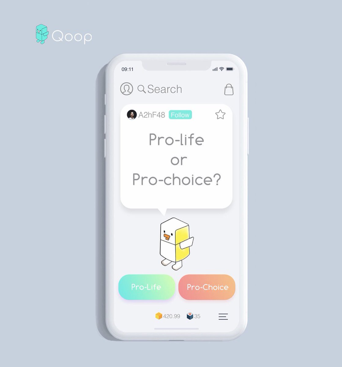 qoopofficial's tweet photo. Are you Pro-life or Pro-choice? Vote on the Qoop App: https://t.co/6TiqdeEQ3N
#anonymous #prolife #prochoice #vote #poll #questions #anonymous #buildyourqoop https://t.co/0VFBaLtZtk