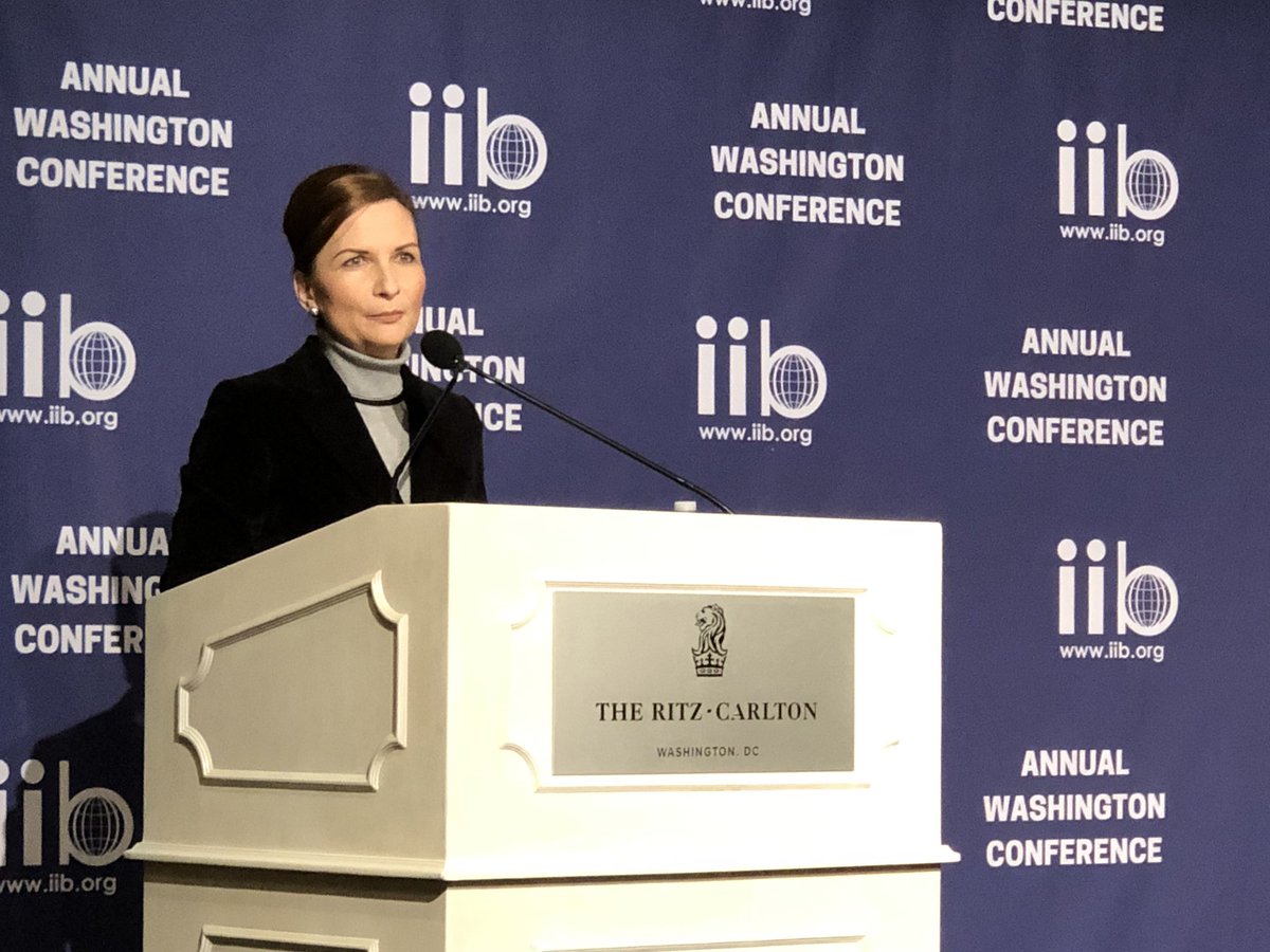 IIBnews's tweet photo. Remarks by Chairman Jelena McWilliams, @FDICgov #iibawc19 https://t.co/UTb6jsQmGT