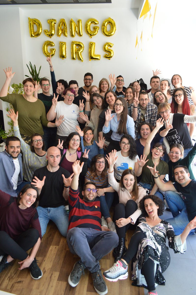 DjangoGirlsODB's tweet image. Aún tenemos el subidón en el cuerpo del sábado. No hay palabras para agradecer tanta implicación y ganas de aprender. 

Nos quedamos con la experiencia, la gente guay y todo lo aprendido sobre #pyhton. Nos tenéis ganados. Y amenazamos con volver 😼

Sois muy grandes. ¡GRACIAS! ♥️