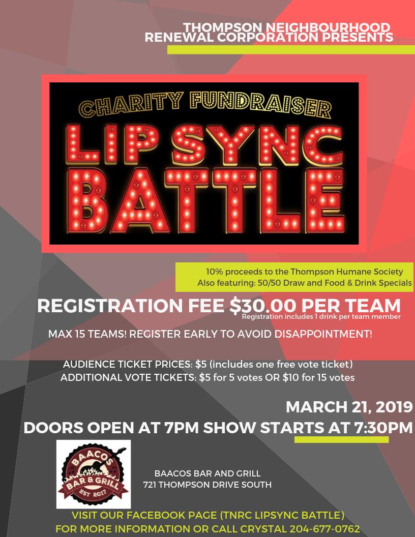TNRC_MB's tweet photo. Visit our facebook page https://t.co/V0GYCugyHx for more info! Deadline to register is Friday, March 19 at 4pm! https://t.co/dl9MXFHdcS