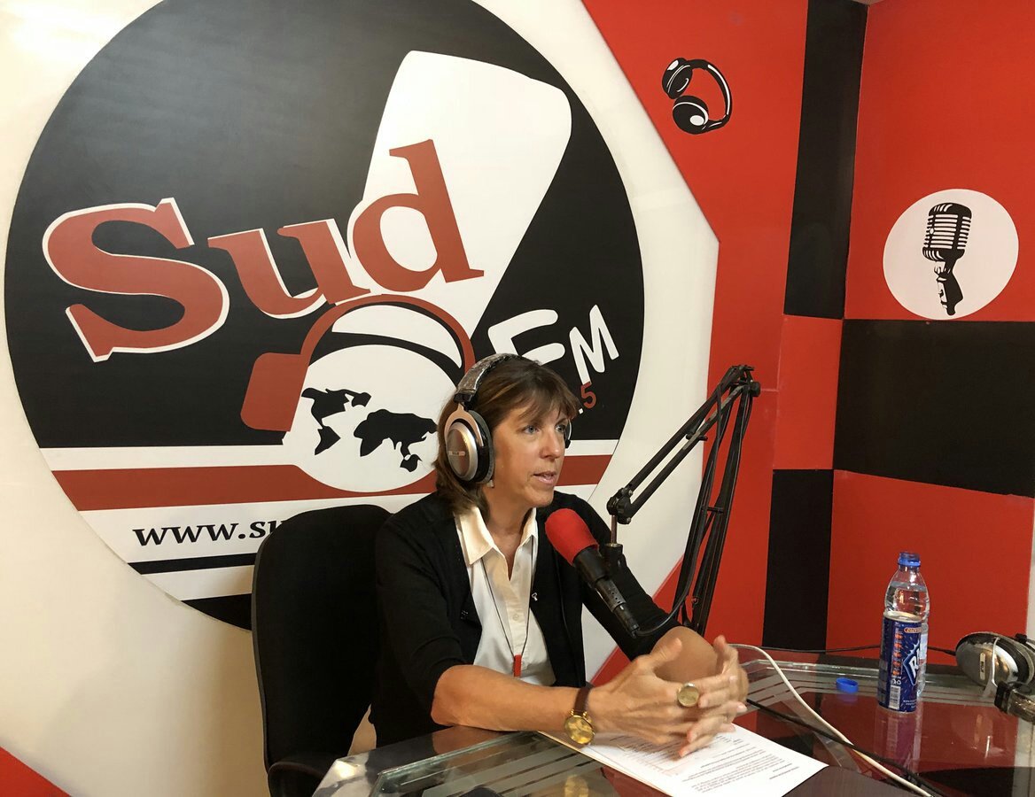 NicolasJoob's tweet photo. S.E #LiseFiliatrault Ambassadeur du Canada au Sénégal de passage à @SudFM 🎧 #SenRadio
dans l'émission N*1 #NDÉKILI avec #NicolasJob
🎧Réécouter☟Podcaster🎧
https://t.co/IMAEefx3wP
-Chaîne YouTube:
SudFM SenRadio
-Application Mobile:
SUD FM RADIO SÉNÉGAL https://t.co/Me2OujH9uK