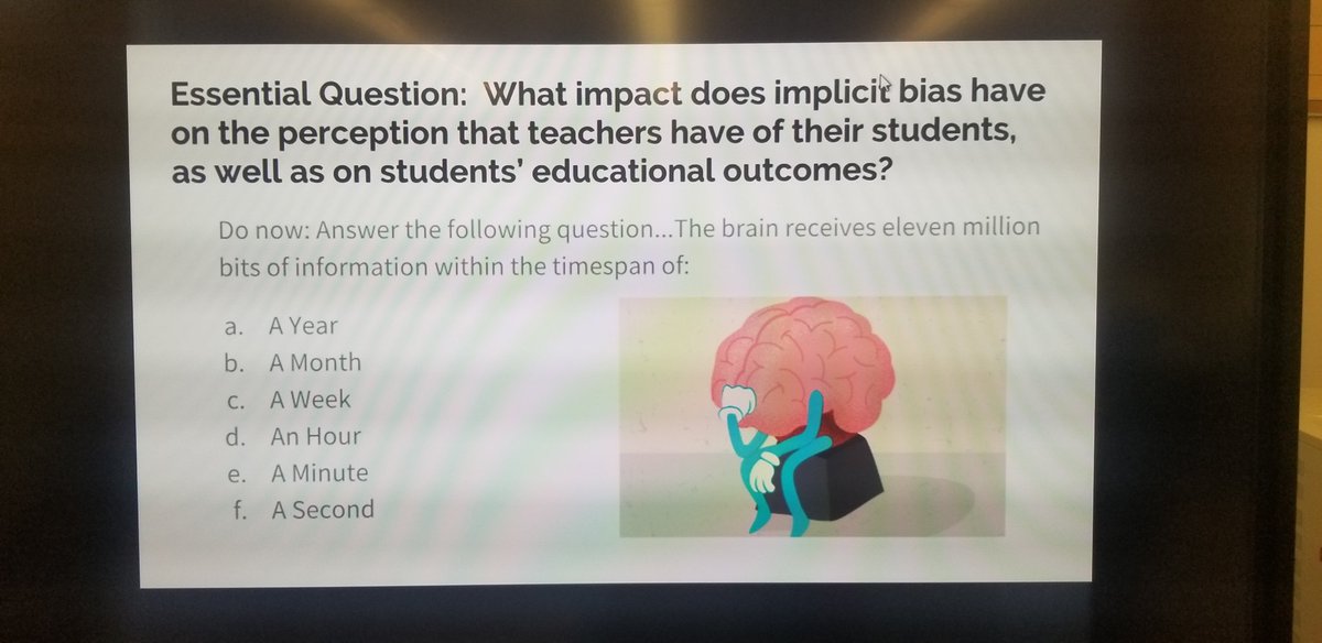 TheGoodDr719's tweet photo. Brooklyn Lab H.S.Principal G. Henry
Staff Professional Learning Session
What is Implicit Bias? https://t.co/Ft9IZl2ybK