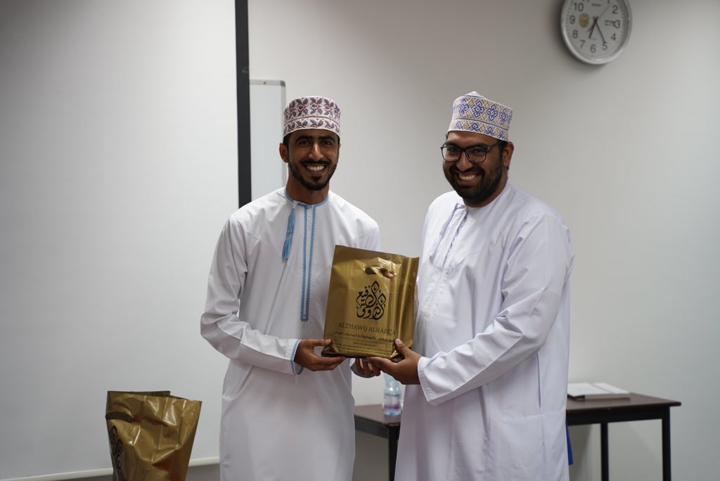 IEEESQU's tweet photo. مقتطفات من مرحلة تقييم مشاريع #The_Chain
والتي حصل فيها مشروع " Smart Inventory System for IEEE" على المركز الأول 🥇😻
-
والشكر موصول لجميع المشاركين ولكل من ساهم في إنجاح #The_Chain ⛓🙏 https://t.co/MQZOZfmA1G