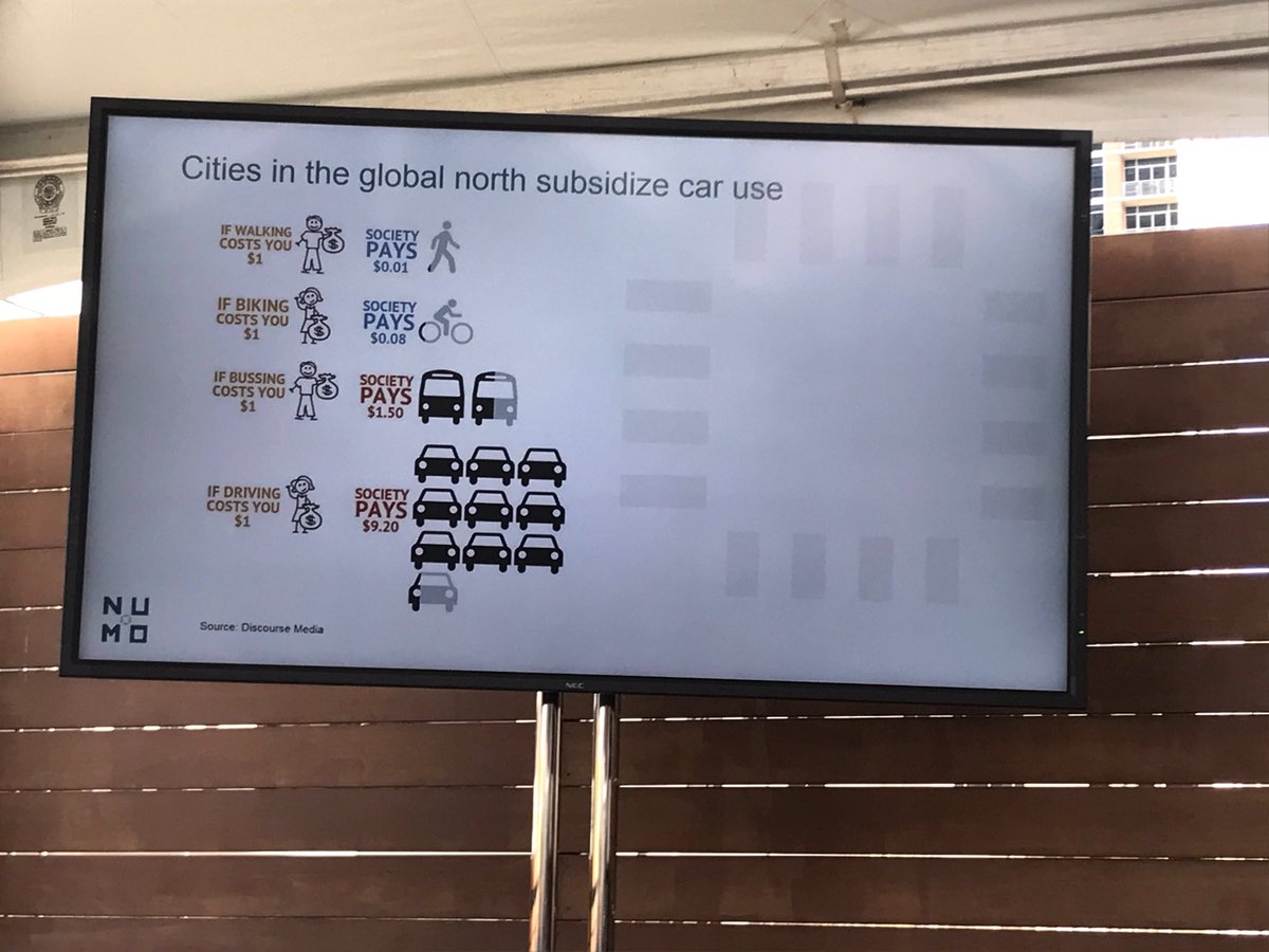 Love seeing <a href="/thediscourse/">The Discourse</a> project Moving Forward still living life to the fullest at #SXSW19 in presentation by <a href="/rmchase/">Robin Chase</a>