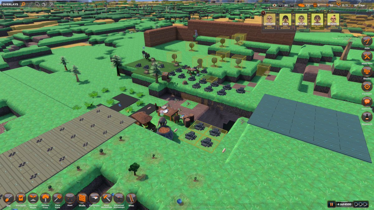 EmbarkGame's tweet image. Patch 0.4 is out! Improved factions system, new tutorial system, and lots of small improvements. #gamedev #PCGaming