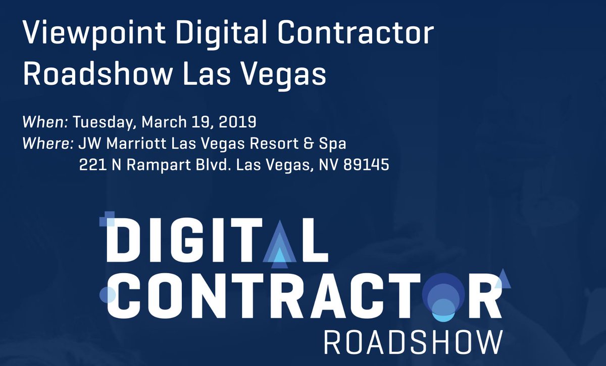 TrimbleMEP's tweet photo. Viva Las Vegas! 🕺We'll be in the bright light city, showcasing our layout and #scanning solutions, alongside Trimble #CrewSight - our #labortracking solution. Save your spot today and set your soul on fire: https://t.co/wufRwnVhbL #DigitalContractor2019 https://t.co/v8Nj0BGNvW