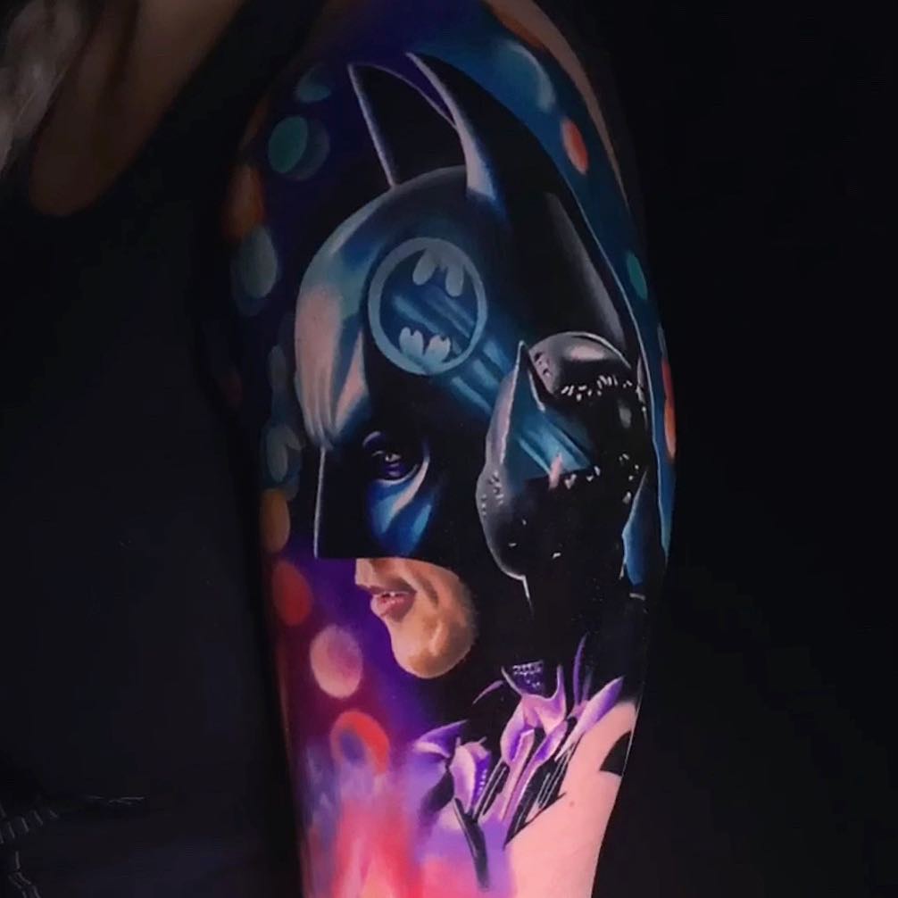Batman  Joker themed tattoo done  Ghost Ship Tattoo Shop  Facebook
