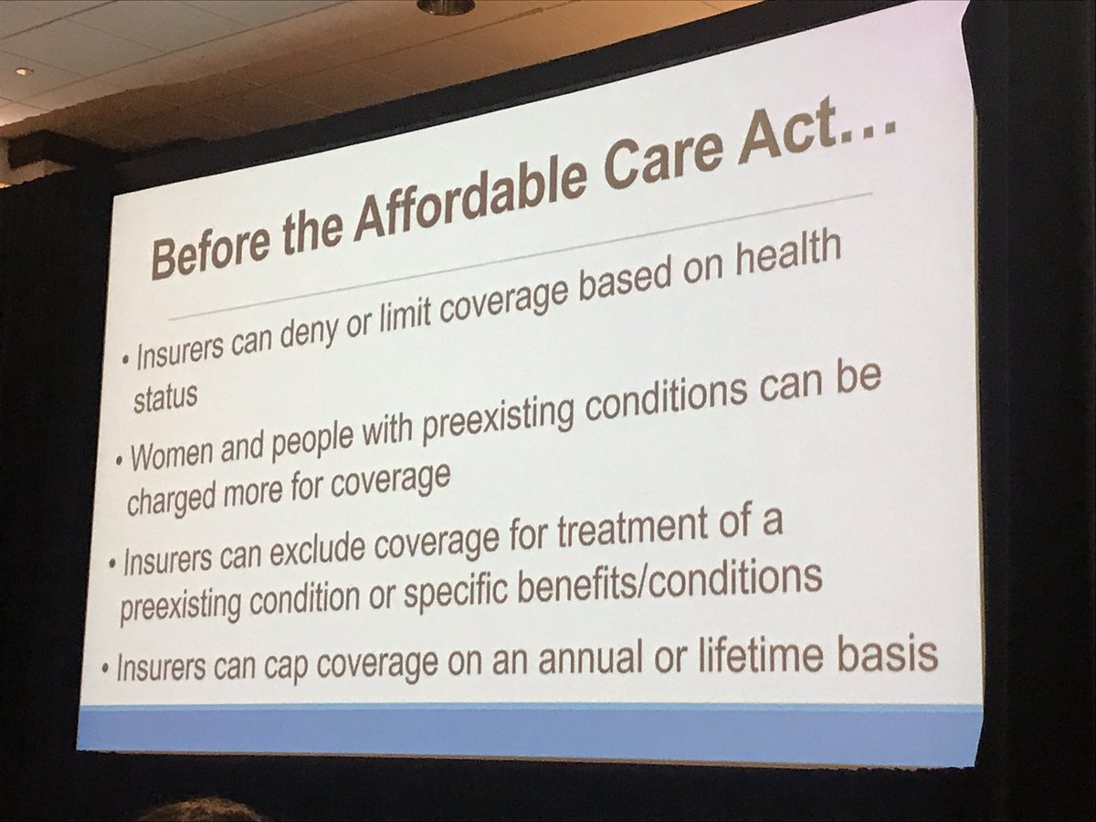 Before the #ACA 
We must not go back to this!