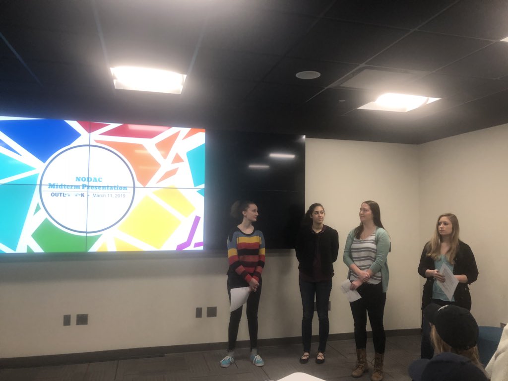 Jemalyn's tweet image. KUDOS to the @Unl_CoJMC #NODAC student competition team for an impressive Midterm Presentation! Great research &amp;amp; insights surrounding the challenges of raising #organdonation awareness among #GenZ students. @UNLPRSSA @PRSSANational