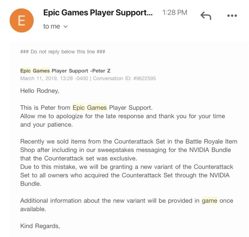 What Is Epic Games Support Email