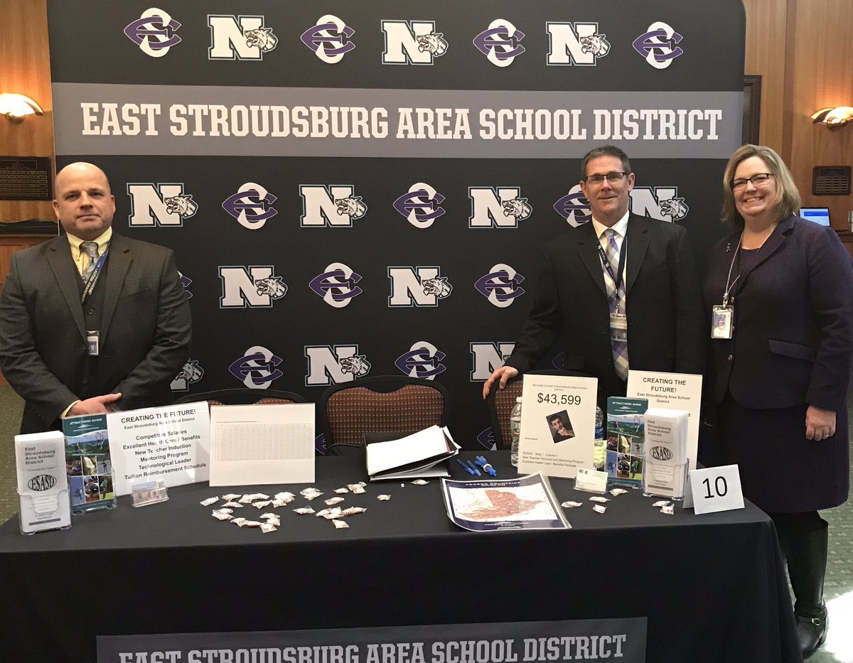 Shout out to all the wonderful candidates we met today at Kutztown Univ. Job Fair.  Best wishes with student teaching and your upcoming graduation.
