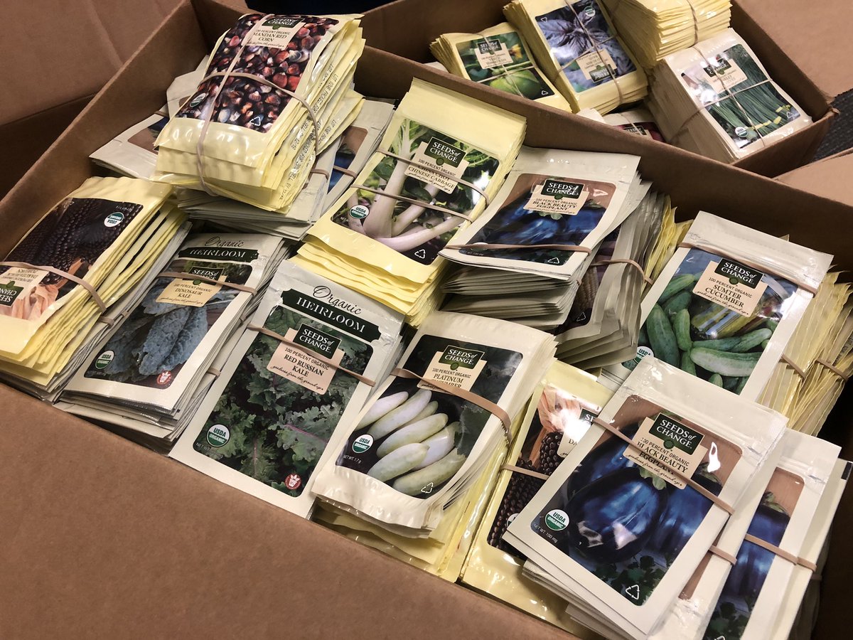 Harold Chapman (@chicityfarmer) on Twitter photo Thank you to our friends at MARS/Seeds of Change for your generosity in helping to start our Seed Bank. We have nearly 100 Heirloom varieties that will be free to CPS Schools across the district to kickstart their school gardens. #HealthyCPS <a href="/ChiPubSchools/">CPS - Chicago Public Schools</a> Thank you to our friends at MARS/Seeds of Change for your generosity in helping to start our Seed Bank. We have nearly 100 Heirloom varieties that will be free to CPS Schools across the district to kickstart their school gardens. #HealthyCPS <a href="/ChiPubSchools/">CPS - Chicago Public Schools</a>