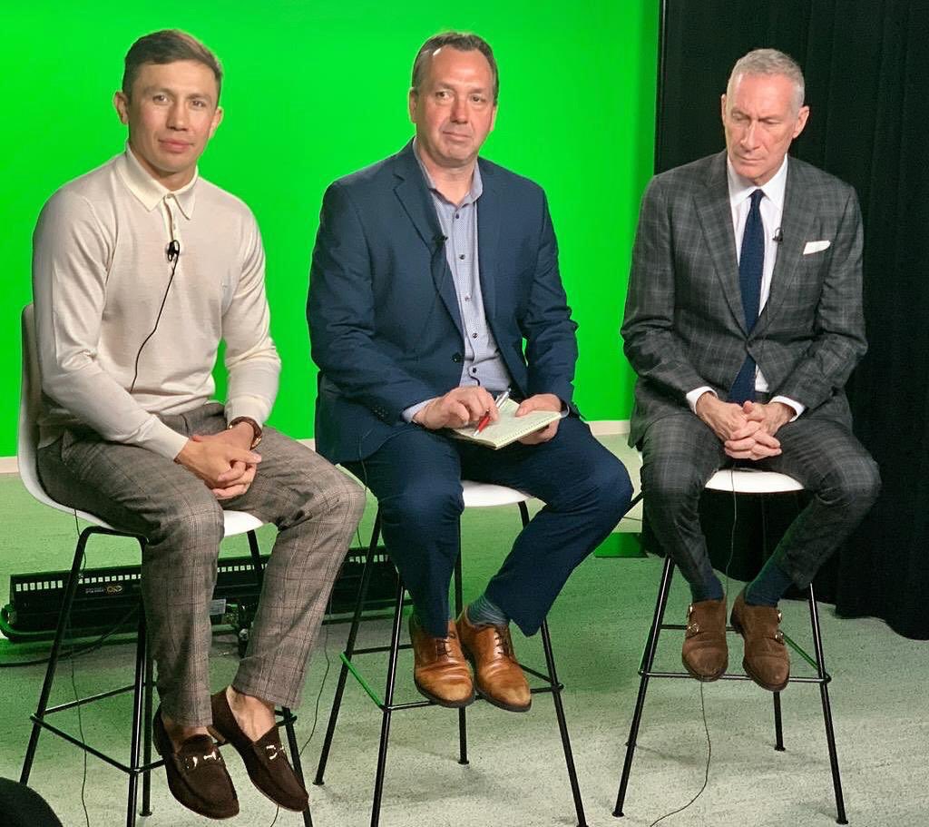 GGGBoxing's tweet image. Monday started with interviews. Stay tuned.