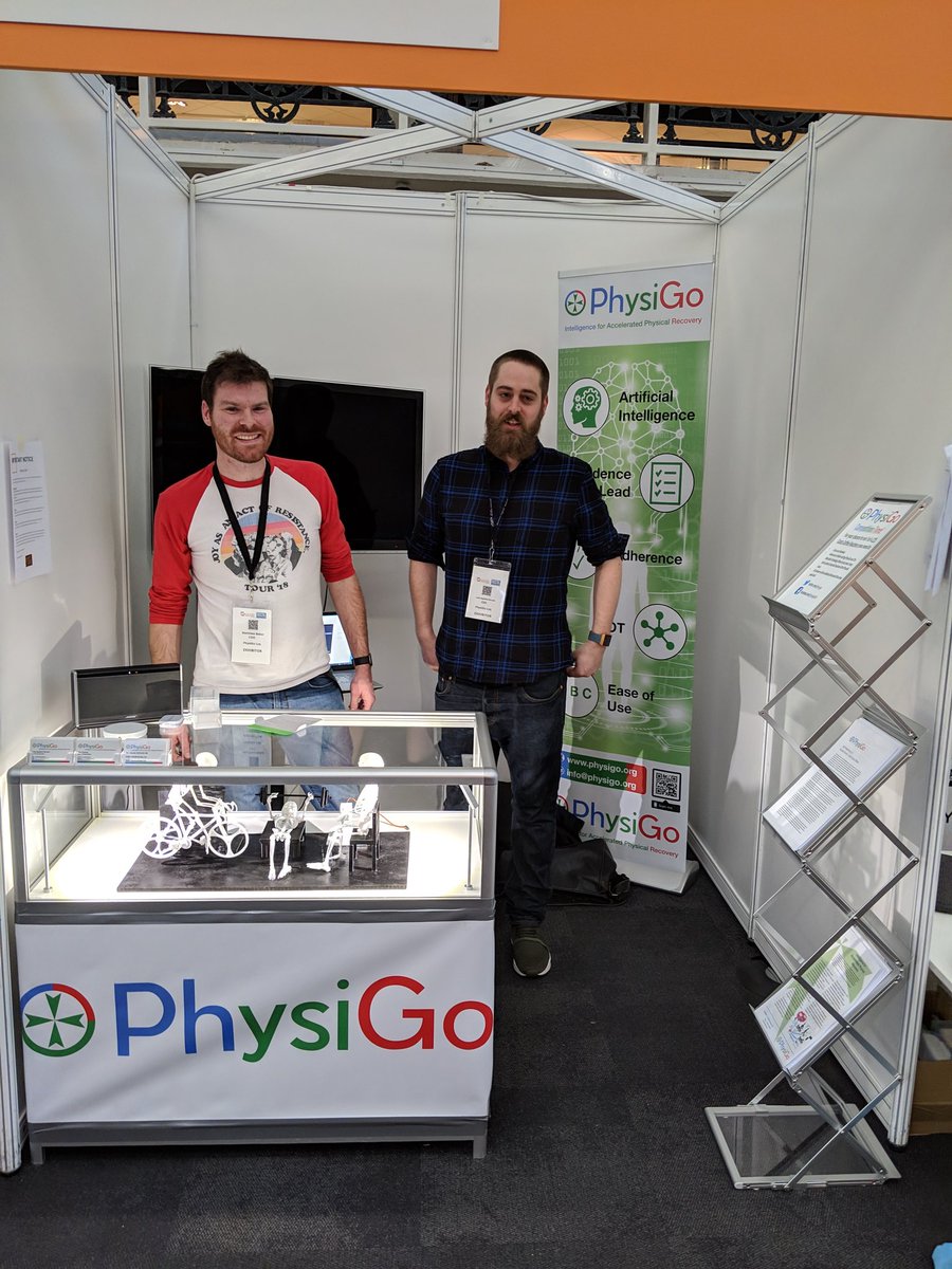 Stand all set up and ready for <a href="/Wearabletecshow/">Wearables & IOT</a>