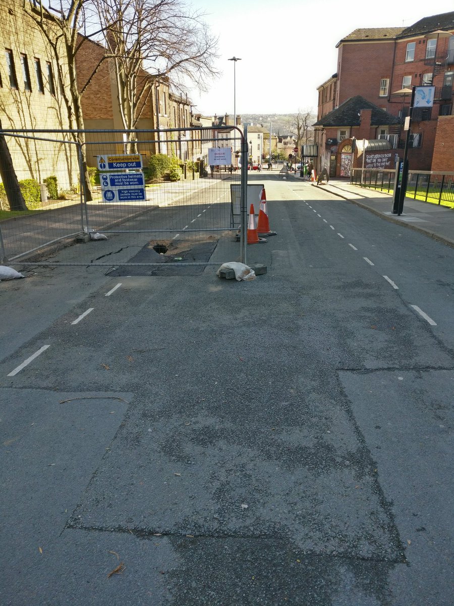 markfranklin69's tweet photo. For those that survived my 'car parks and holes' talk at #NWS46 last year it seems that we have a new hole just in time for #NWS47.... https://t.co/gZvwDpRFEC