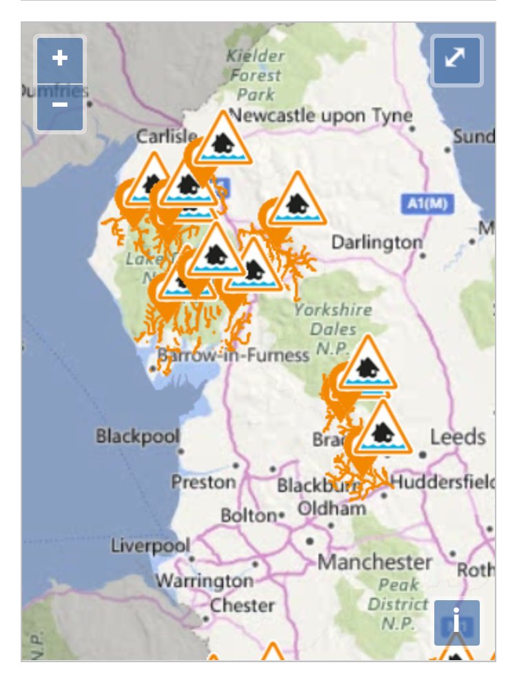 There are #flood alerts in place for #cumbria and #lancashire Please #prepareactsurvive for #stormgareth and check your local updates here &gt; …od-warning-information.service.gov.uk/warnings