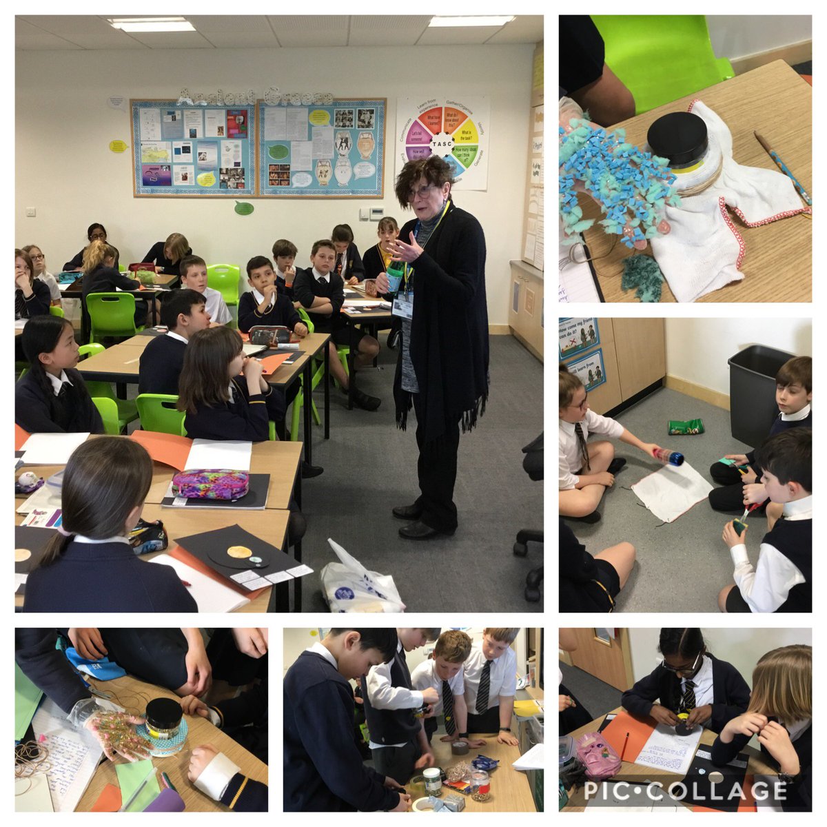 SpringfieldSPS's tweet image. #BritishScienceWeek2019 has got off to a flying start with the #Fixperts project - helping people fix everyday problems using engineering and scientific knowledge! #wechallengeourselvestolearn #togetherweareateam