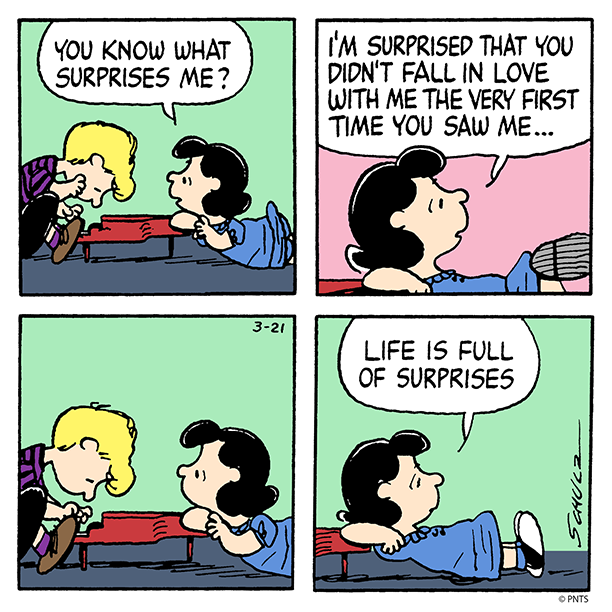 Snoopy's tweet photo. Life can be unpredictable. https://t.co/NVHmvPZ8TJ