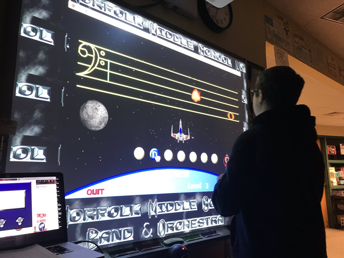 NMSBandO's tweet image. Staff Wars Tourney opening week has started!!! #npspanthers #staffwars #notereading