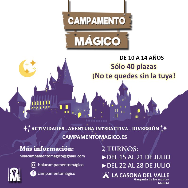 CampMagico's tweet photo. ¡El Campamento Mágico aterriza en Twitter! https://t.co/evbDVMgY2F