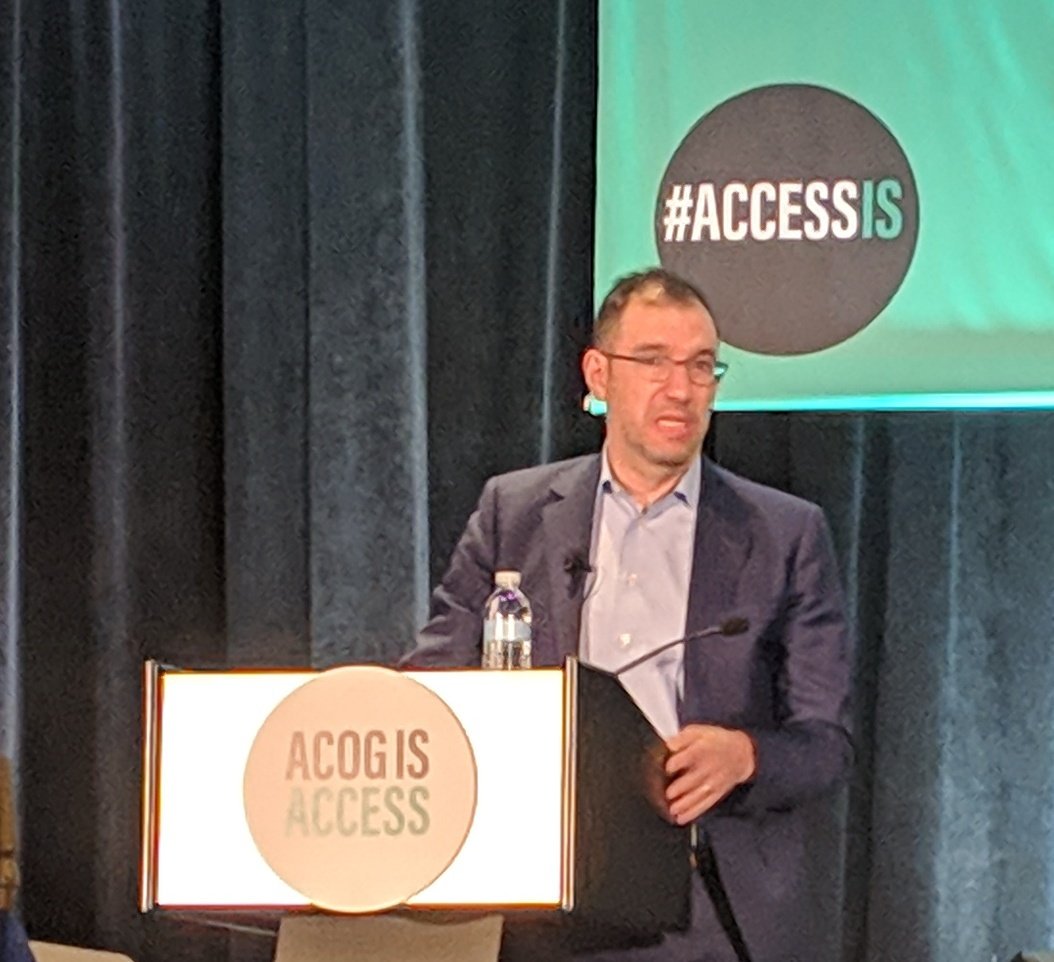 OGovaachiever's tweet photo. Healthcare quality is only achieved when we address social determinants and care for patients in a holistic manner. Thank you for sharing your insights into our healthcare system, (#Minnesotan) @ASlavitt! #2019CLC @ACOGAction https://t.co/4tXAZgcbog