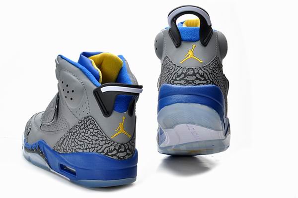 jordan son of mars grey blue yellow