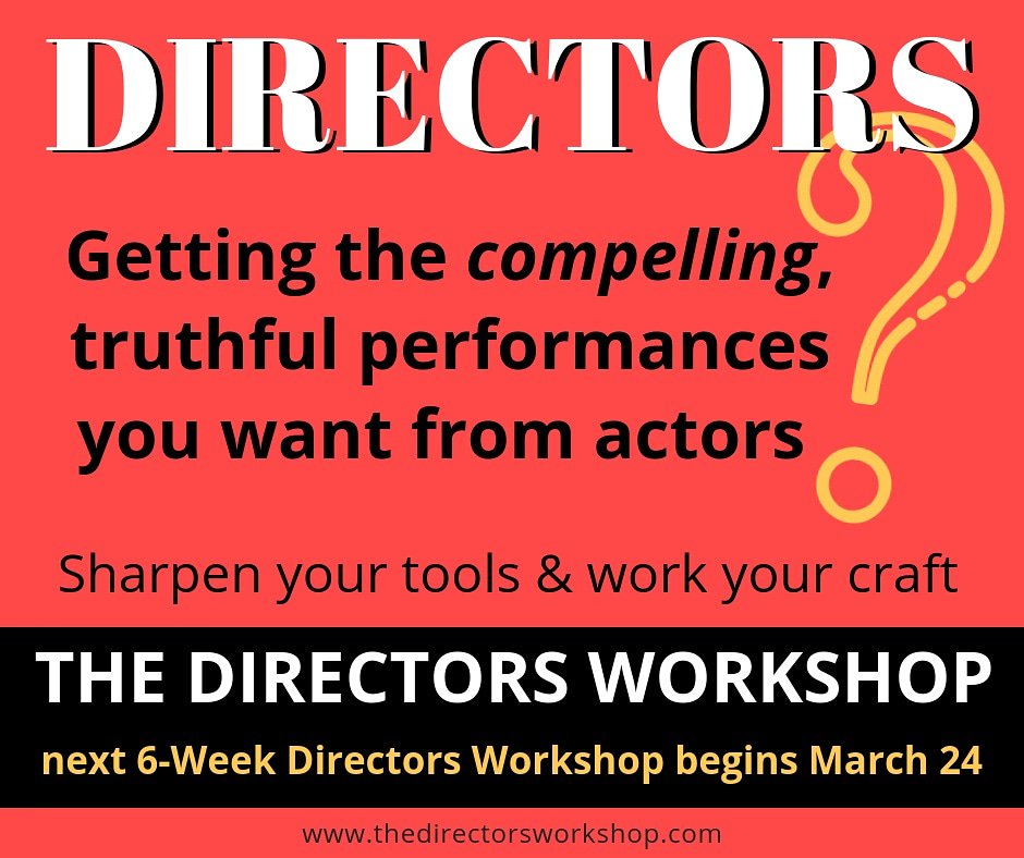 BaileyDirects's tweet photo. Delve more deeply into the director's craft over 6 weeks. Bring scenes from your screenplays, plays, TV/Web series, or use provided material. Bring your stories, bring your passion.
https://t.co/DxSMwKduZY #screenwriters #playwrights #directingactors #directingclass https://t.co/1pOr3ZKVew