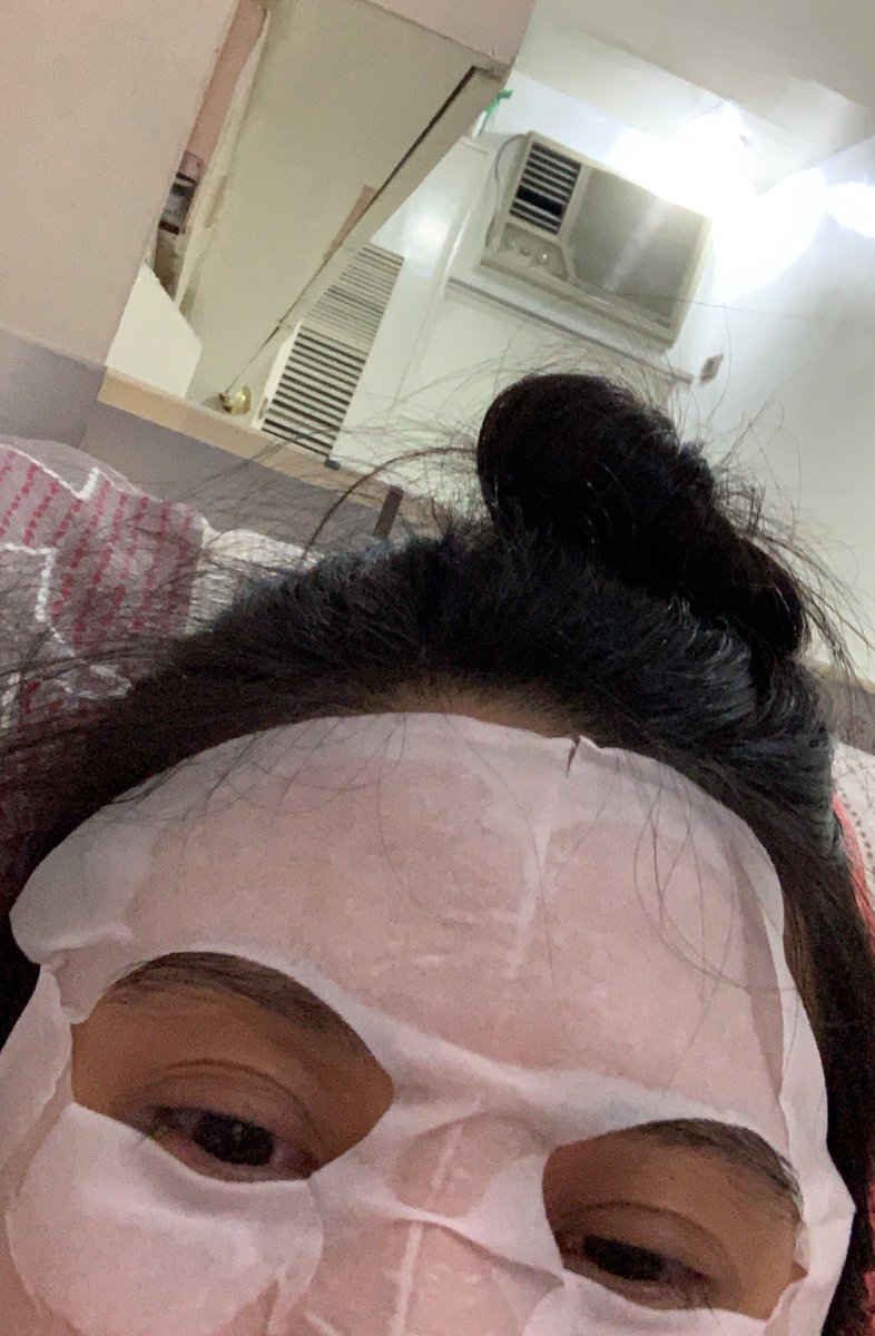 kimbermorx's tweet photo. My phone's face detector is already getting used to my face with a facemask on 😂 https://t.co/nYNavaaRDO